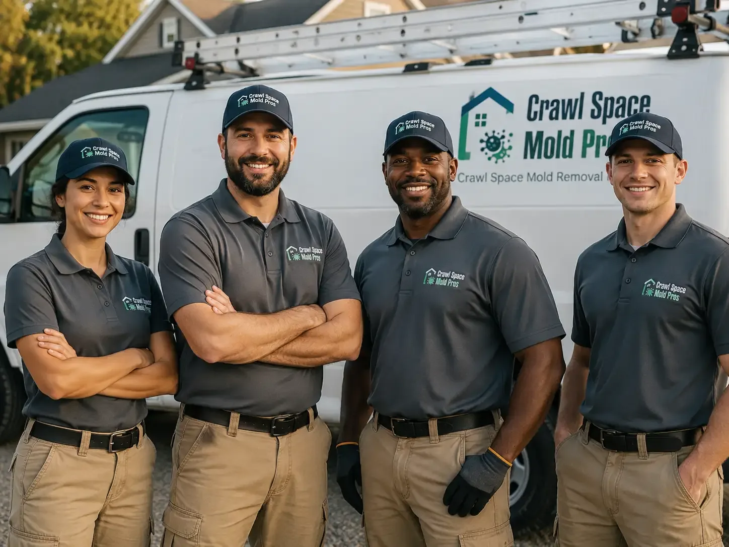 Crawl Space Mold Removal company in Oakford, IL